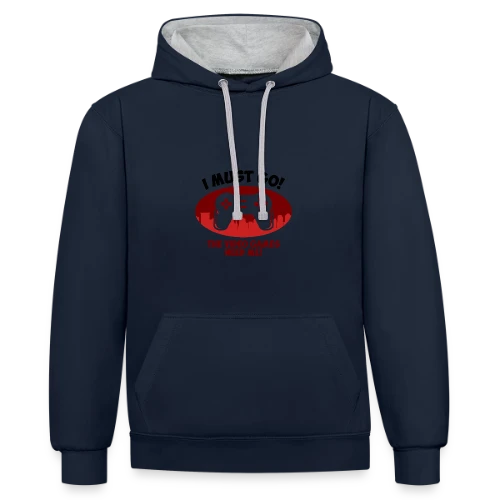 Totalement Gaming ! - Sweat à capuche contrasté