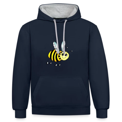 Insecte Élégant - Sweat à capuche contrasté