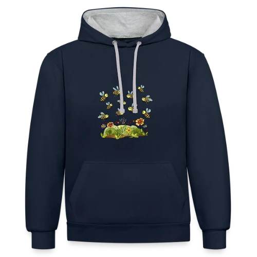 Monde des Insectes - Sweat à capuche contrasté