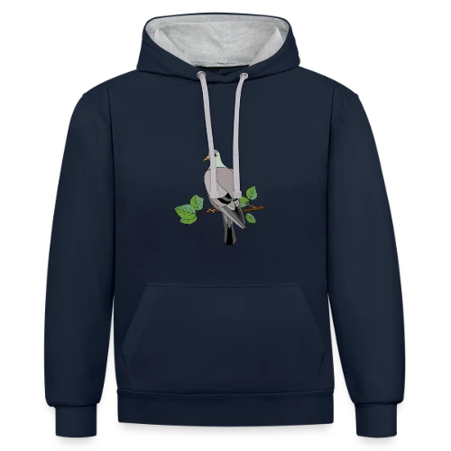 Millésime 1995 - Sweat à capuche contrasté