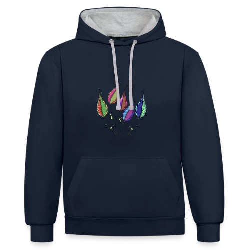 Code Mystère 1331 - Sweat à capuche contrasté