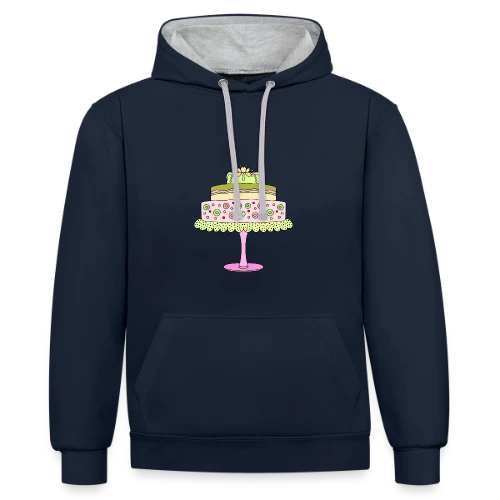 Signature 3184 - Sweat à capuche contrasté