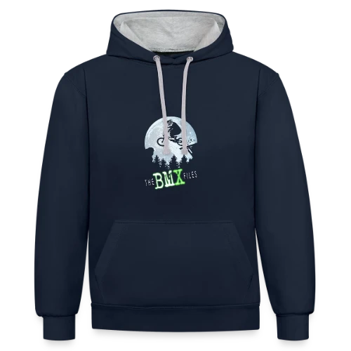 Esprit BMX Rider - Sweat à capuche contrasté
