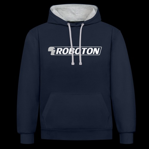 ROBOTON GFX Logo - Contrast Colour Hoodie