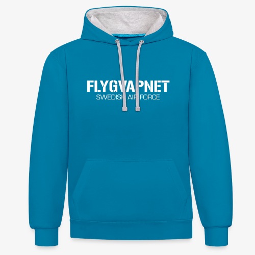 FLYGVAPNET - SWEDISH AIR FORCE - Kontrastluvtröja