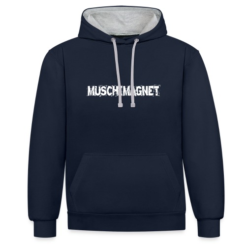 Muschimagnet - Kontrast-Hoodie