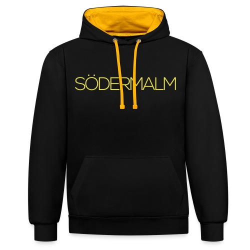 sodermalm - Contrast hoodie