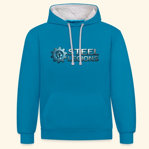 Steel Legions Logo - Contrast hoodie