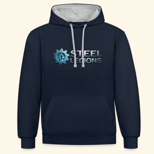Steel Legions Logo - Contrast hoodie