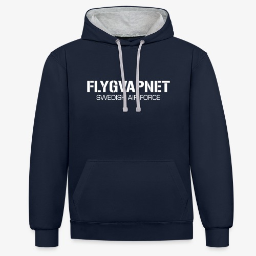 FLYGVAPNET - SWEDISH AIR FORCE - Kontrastluvtröja