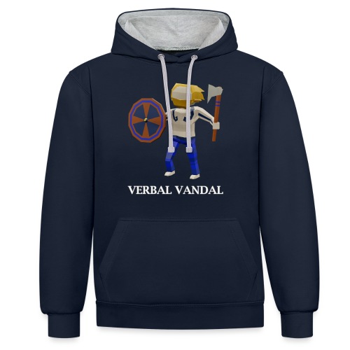 Verbal Vandal (English) - Contrast hoodie