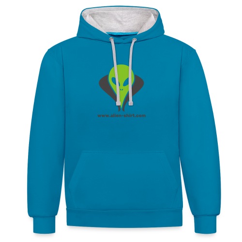 Alien Shirt - Contrast hoodie