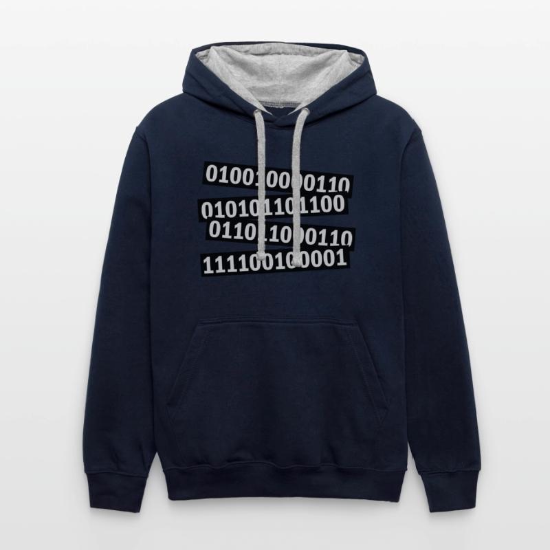 Contrast hoodie