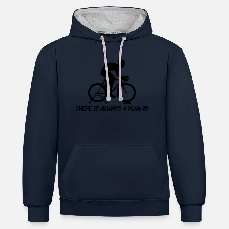 Entraîneur de course Hiver - Sweat à capuche contrasté - undefined