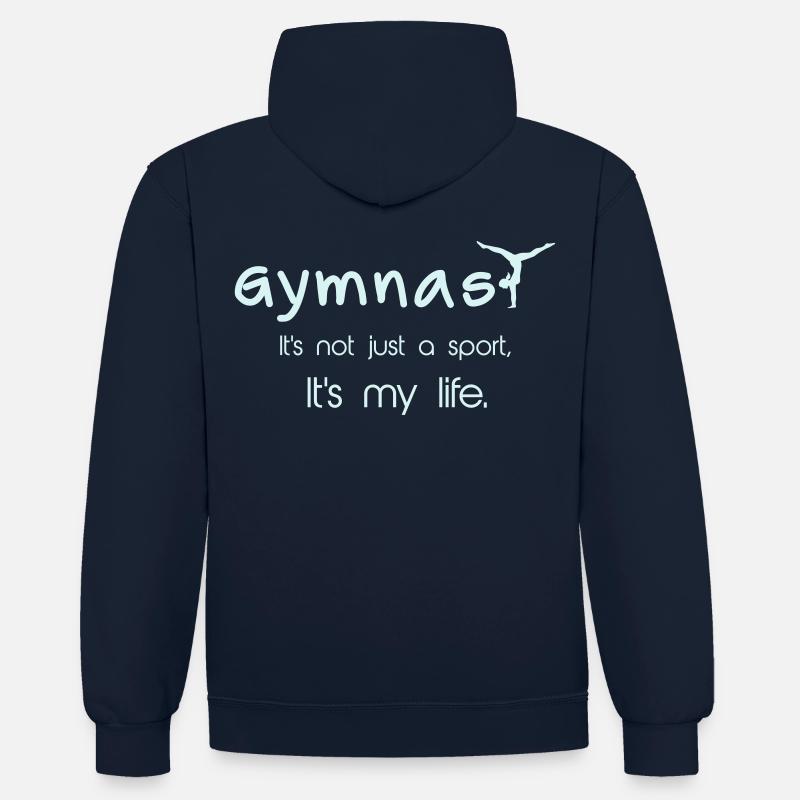 Gymnastic - Sweat à capuche contrasté - undefined