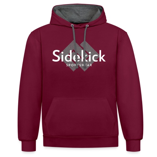 Sidekick Sportswear - Kontrast-Hoodie