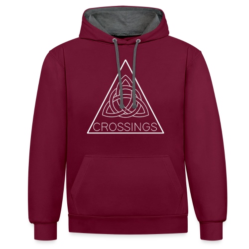 CROSSINGS Album Design - Contrast hoodie