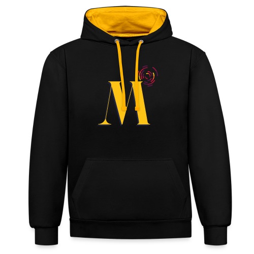 Metropolis logo - Contrast hoodie