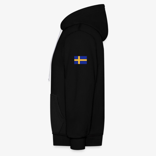 Svenska flaggan - Swedish Flag - Kontrastluvtröja