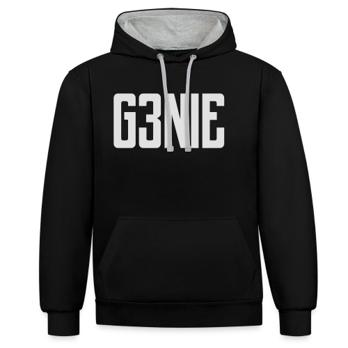 G3NIE bear - Contrast hoodie
