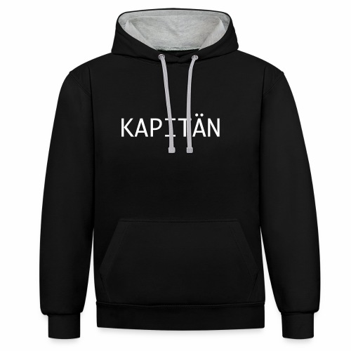 Kapitän Shirt - Kontrast-Hoodie