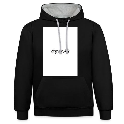 Inspire Me - Contrast Colour Hoodie