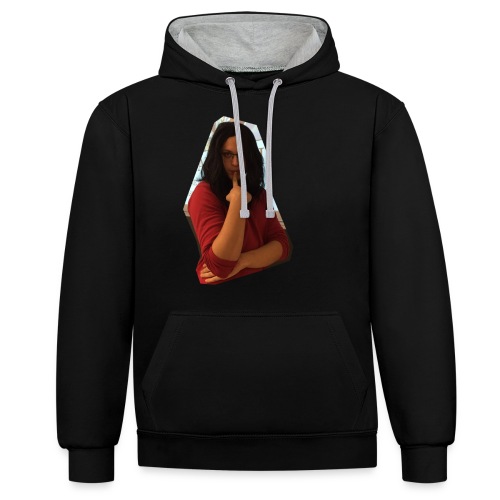 Another extremely attractive shirt - Kontrast-Hoodie