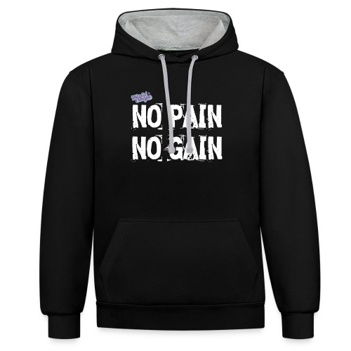 No Pain - No Gain - Kontrastluvtröja