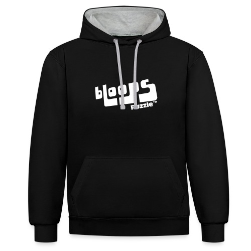 Women’s Organic Tank Top bLoops Puzzle™ - Contrast hoodie