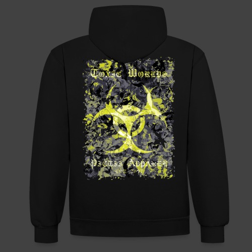 TOXIC WORLDS - 4A - Contrast hoodie