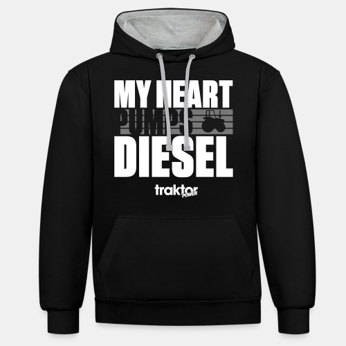 My heart pumps diesel - Kontrastluvtröja