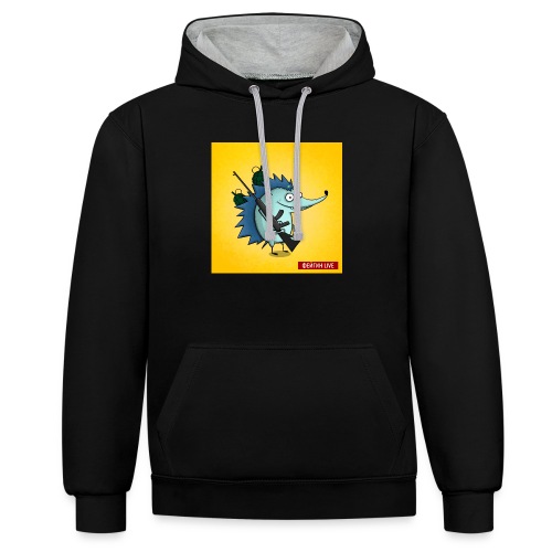 Hedgehog - Contrast hoodie