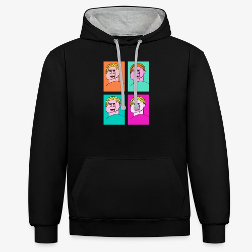 Merilyn Leo - Contrast hoodie