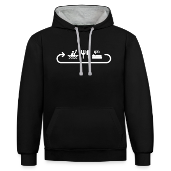 PESR - Kontrast-Hoodie