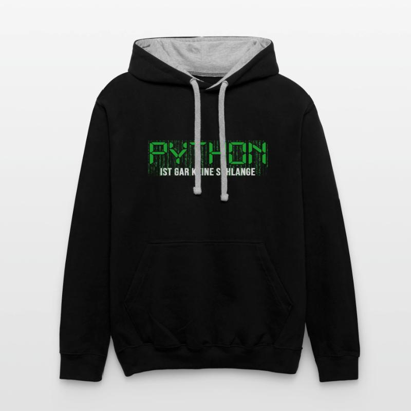 nerd coder server online nerd-life Programmierer Kontrast-Hoodie