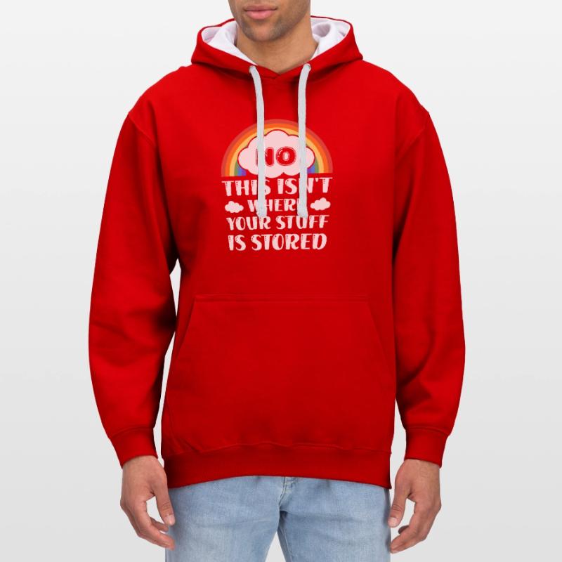 Cloud Computing Informatik Computer Programmierer Kontrast-Hoodie