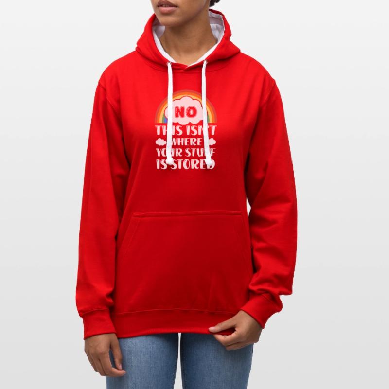 Cloud Computing Informatik Computer Programmierer Kontrast-Hoodie