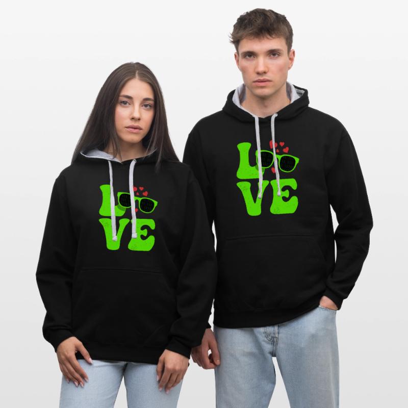 Coding Coding Coder Programmer Contrast hoodie