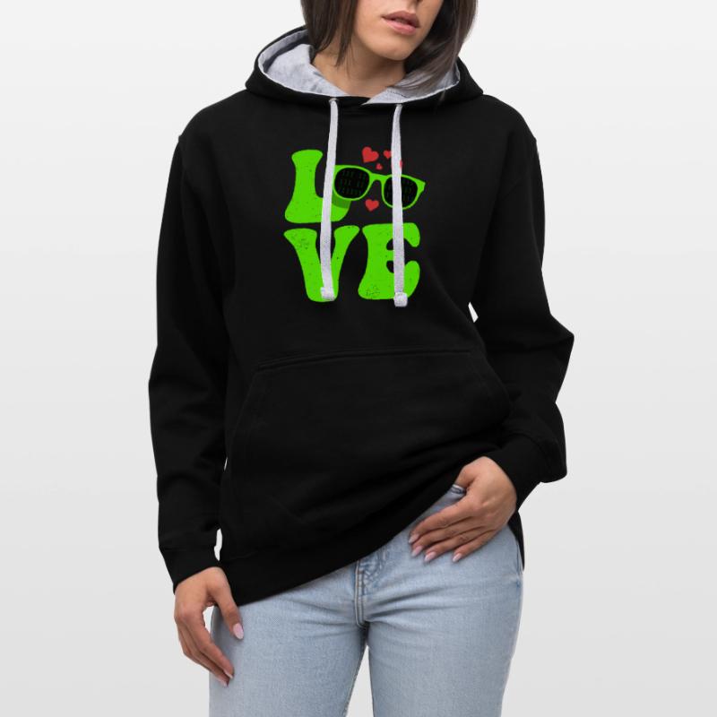 Coding Coding Coder Programmer Contrast hoodie