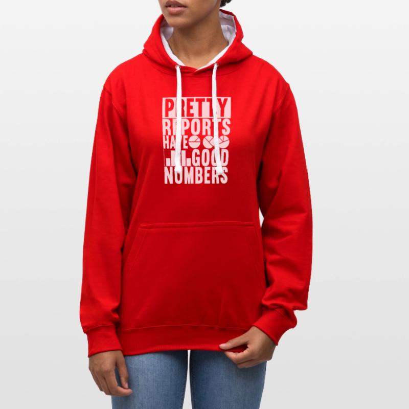 Data Scientist Data Analyst Contrast hoodie