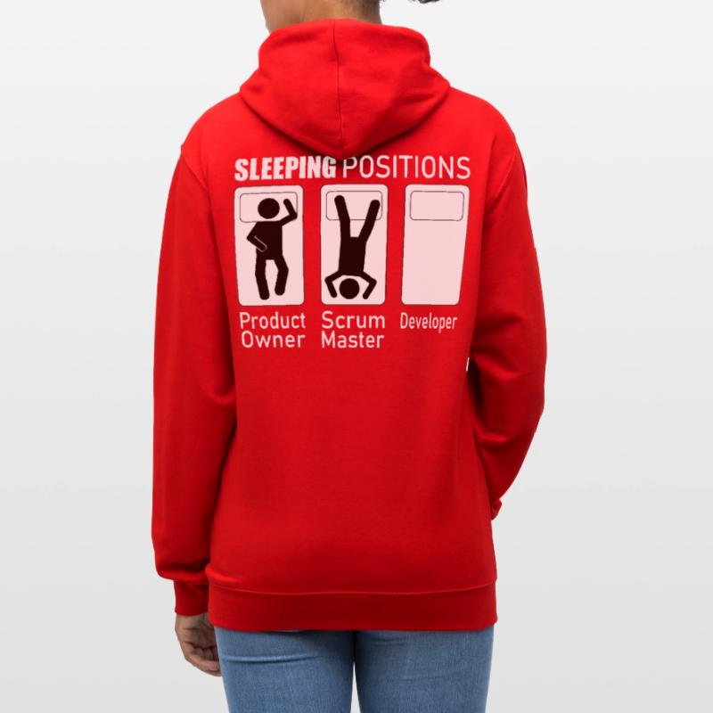 Computer Scientist Developer Scrum Computer Science Gift Contrast hoodie