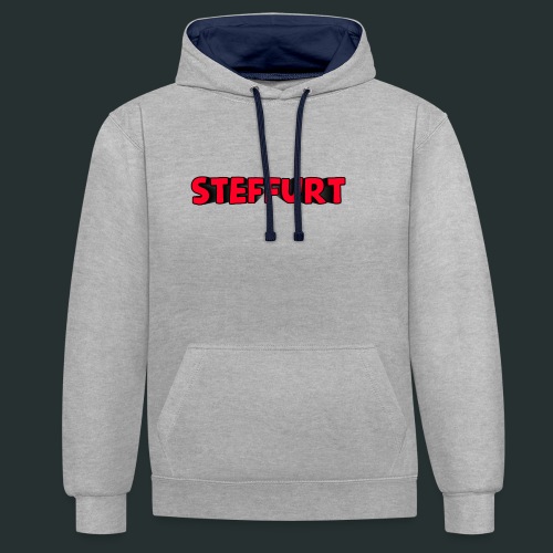 Steffurt LogoEffe zo weer weg xD - Contrast hoodie
