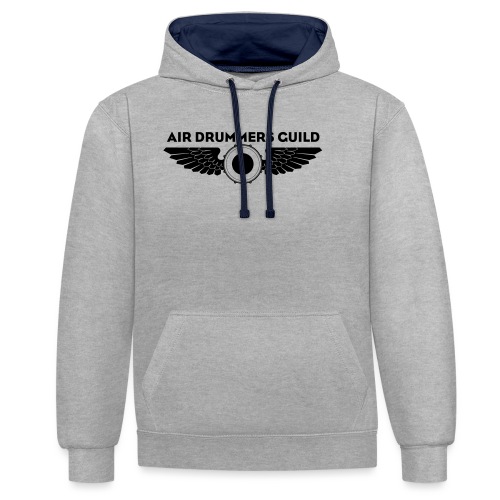 ADG Drum'n'Wings Emblem - Contrast Colour Hoodie