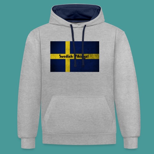 Swedish Vikings - Kontrastluvtröja