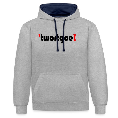 logo - Contrast hoodie
