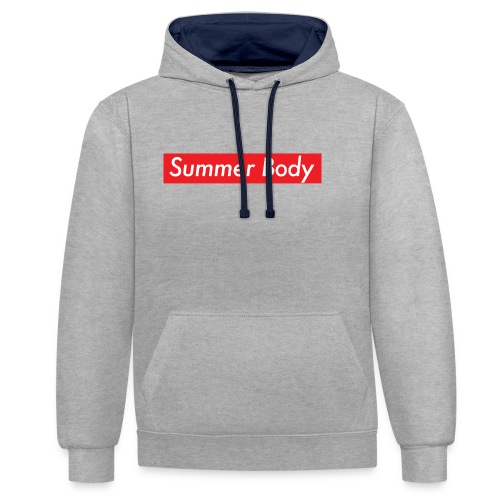 Summer Body - Sweat-shirt contraste