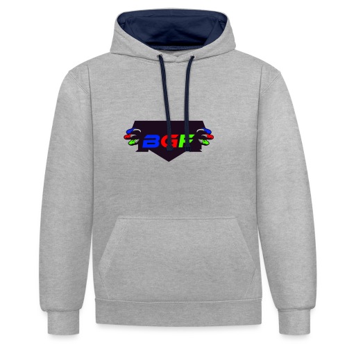 The BGF's ARMY logo! - Contrast Colour Hoodie