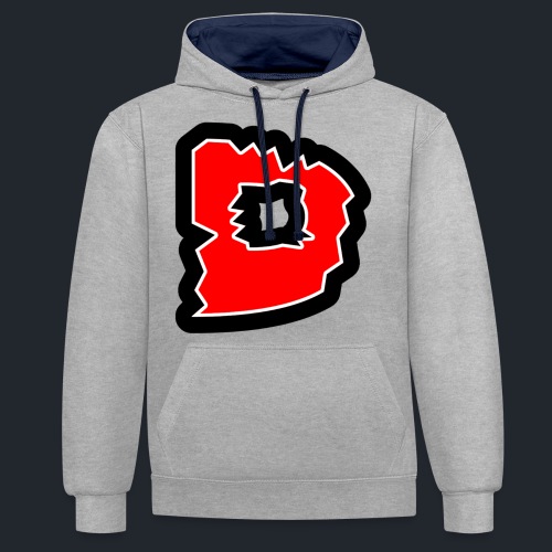logo - Contrast hoodie