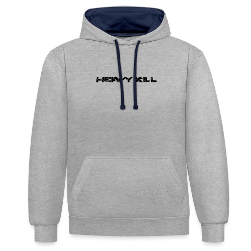 HEAVY KILL MODEL 2 - Contrast hoodie