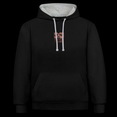 Why be a king when you can be a god - Contrast Colour Hoodie